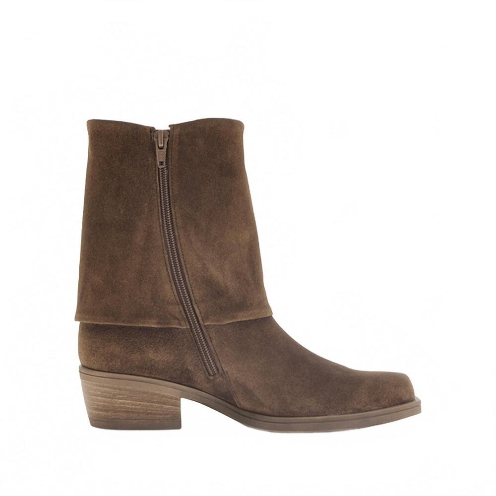 NEW GABOR women's leather boots in whiskey